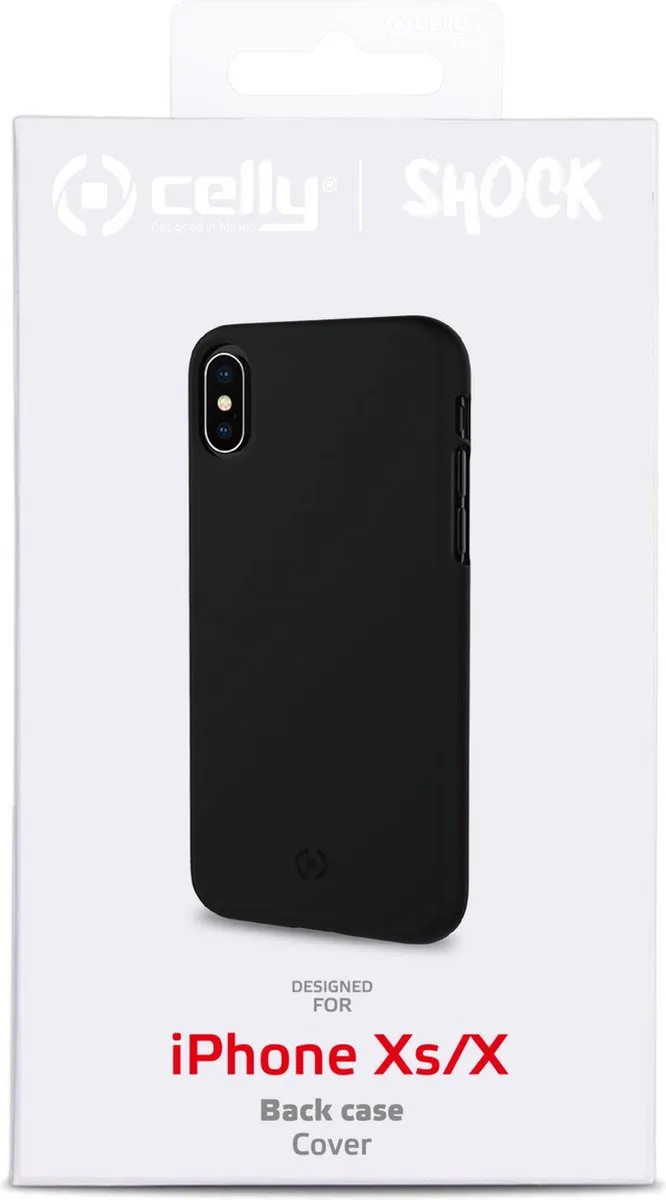 Celly Shock iPhone 11 Hoesje - Zwart - SHOCK900BK