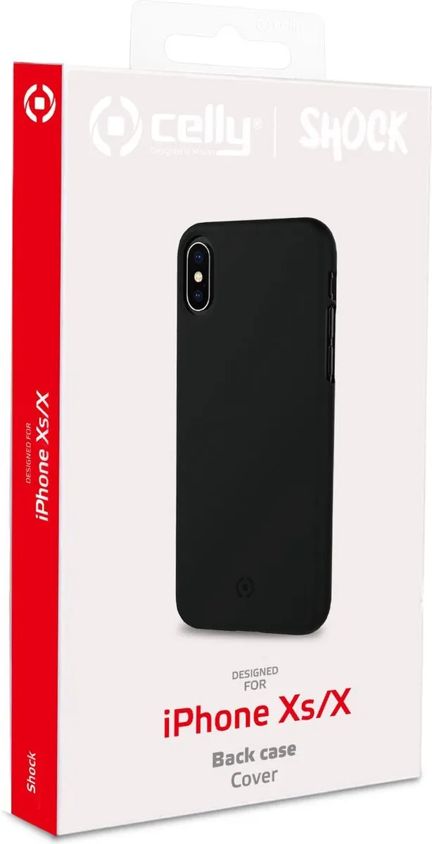 Celly Shock iPhone 11 Hoesje - Zwart - SHOCK900BK
