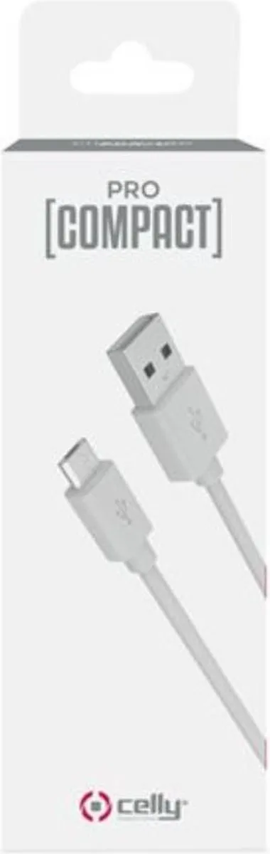 Celly Micro-USB Kabel 1m - Wit