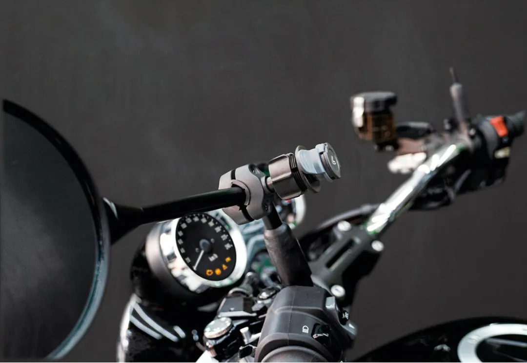 Lampa Optiline Waterdichte Telefoonhouder 7.2" - Zwart