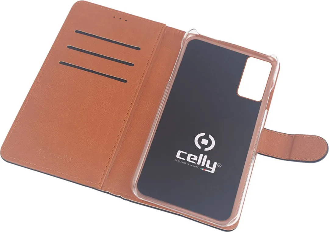 Celly Wally Bookcase Hoesje Zwart - Samsung Galaxy S20 FE