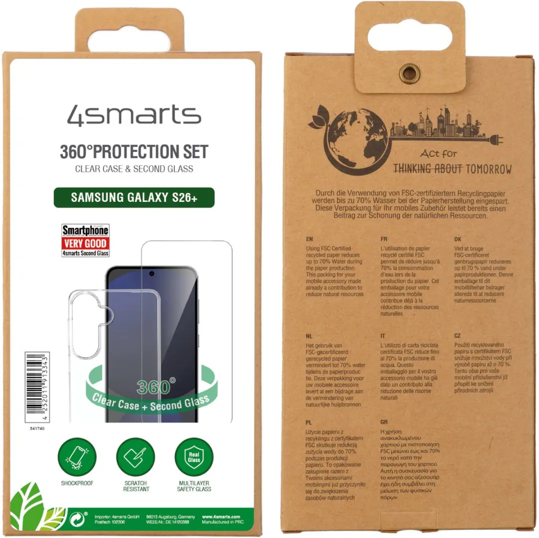 4Smarts 541740 Hoes Transparant - Samsung Galaxy 6.7"