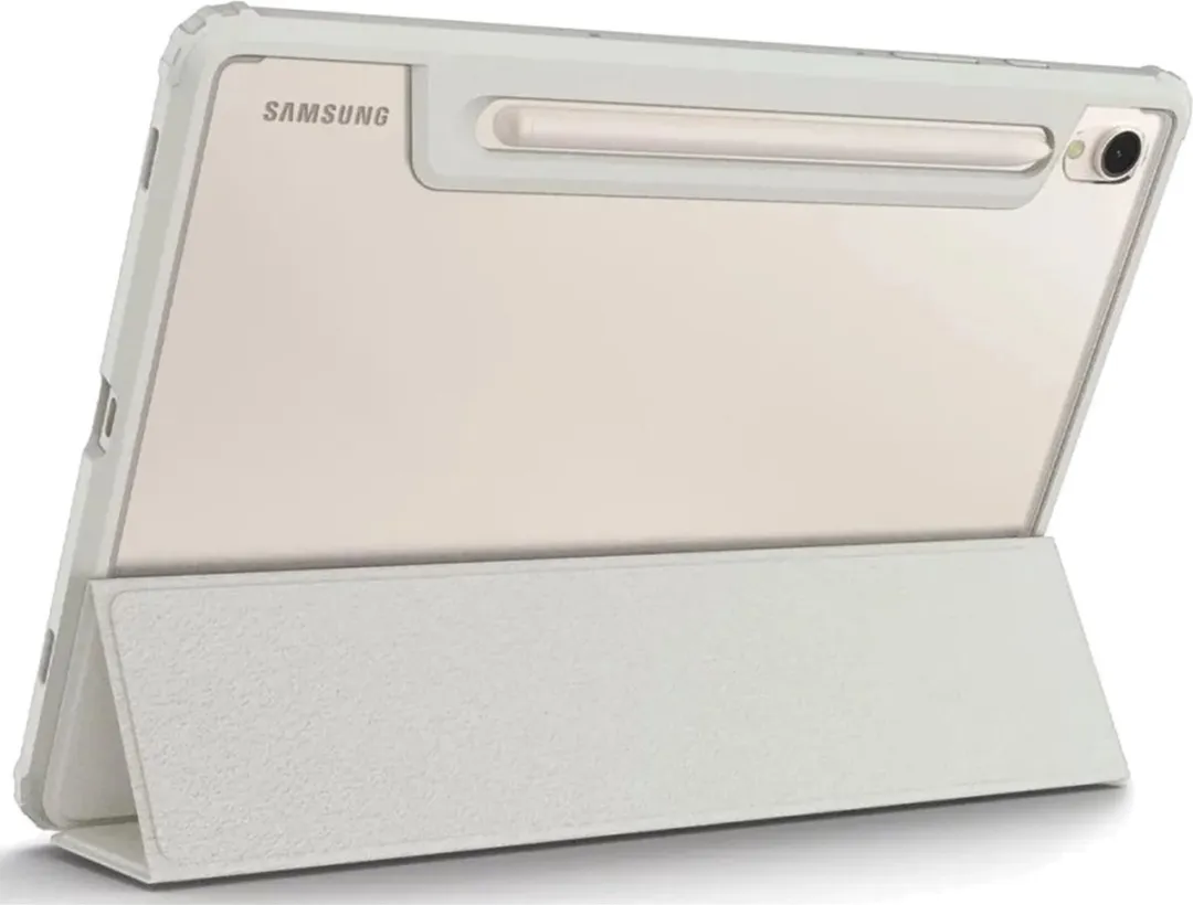 Spigen Ultra Hybrid Pro Bookcase ACS06838 - Samsung Galaxy Tab S9 11" - Grijs