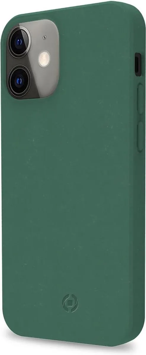 Celly Cromo Siliconen Hoesje iPhone 12 Mini - Groen