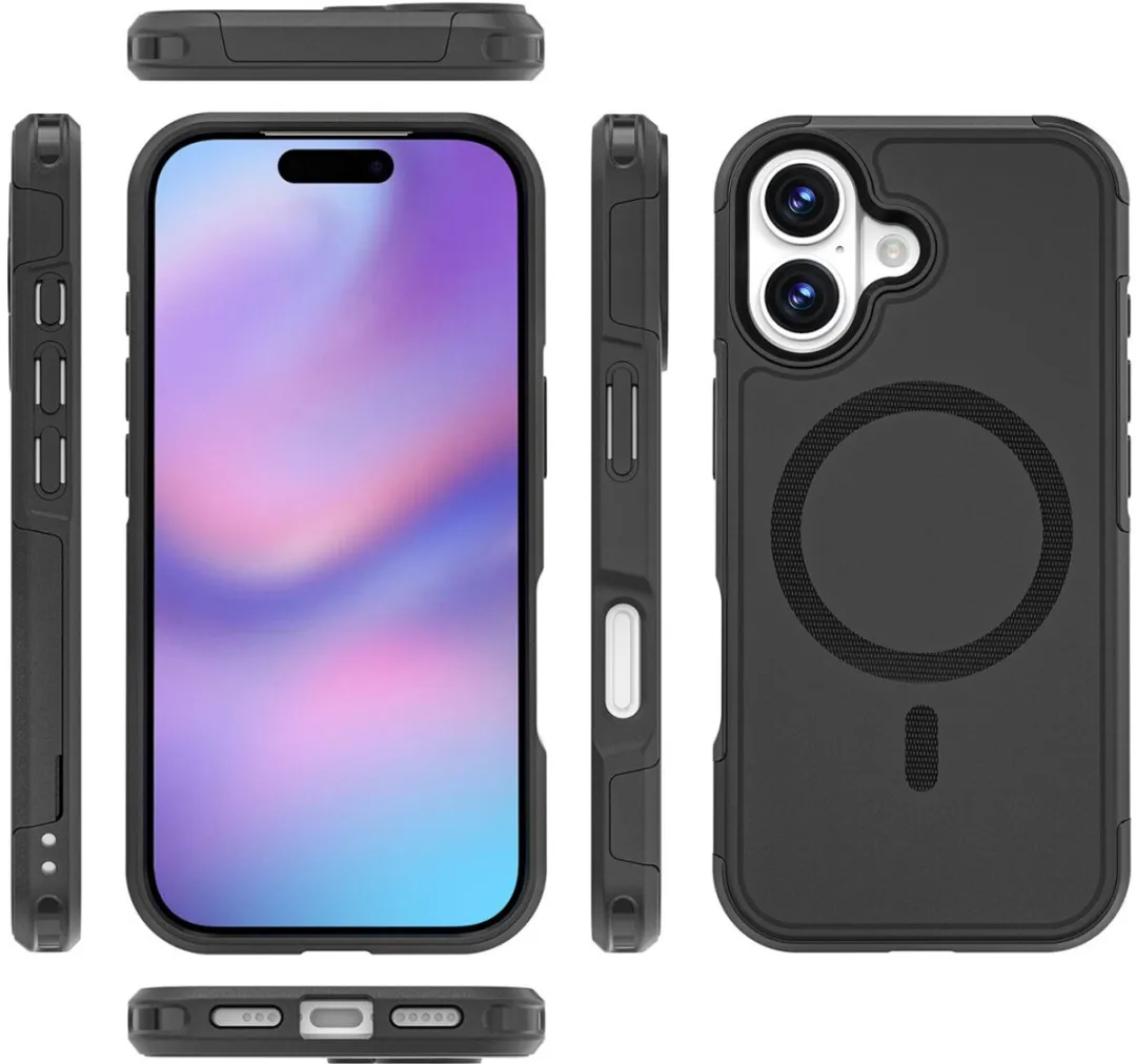4Smarts iPhone 17 Defend Serie Hoes - MagSafe - Zwart
