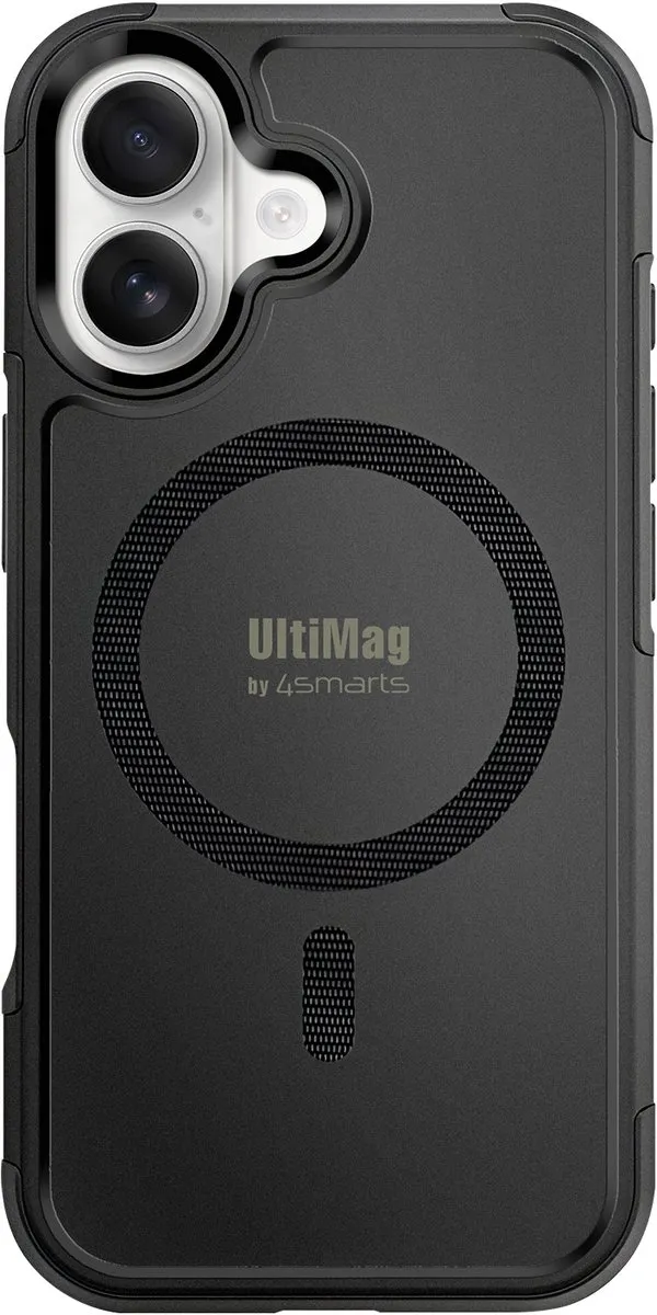 4Smarts iPhone 17 Defend Serie Hoes - MagSafe - Zwart
