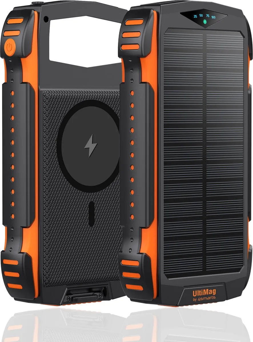 4Smarts Titanpack Powerbank 20.000mAh - 2x USB - 15W - Zwart