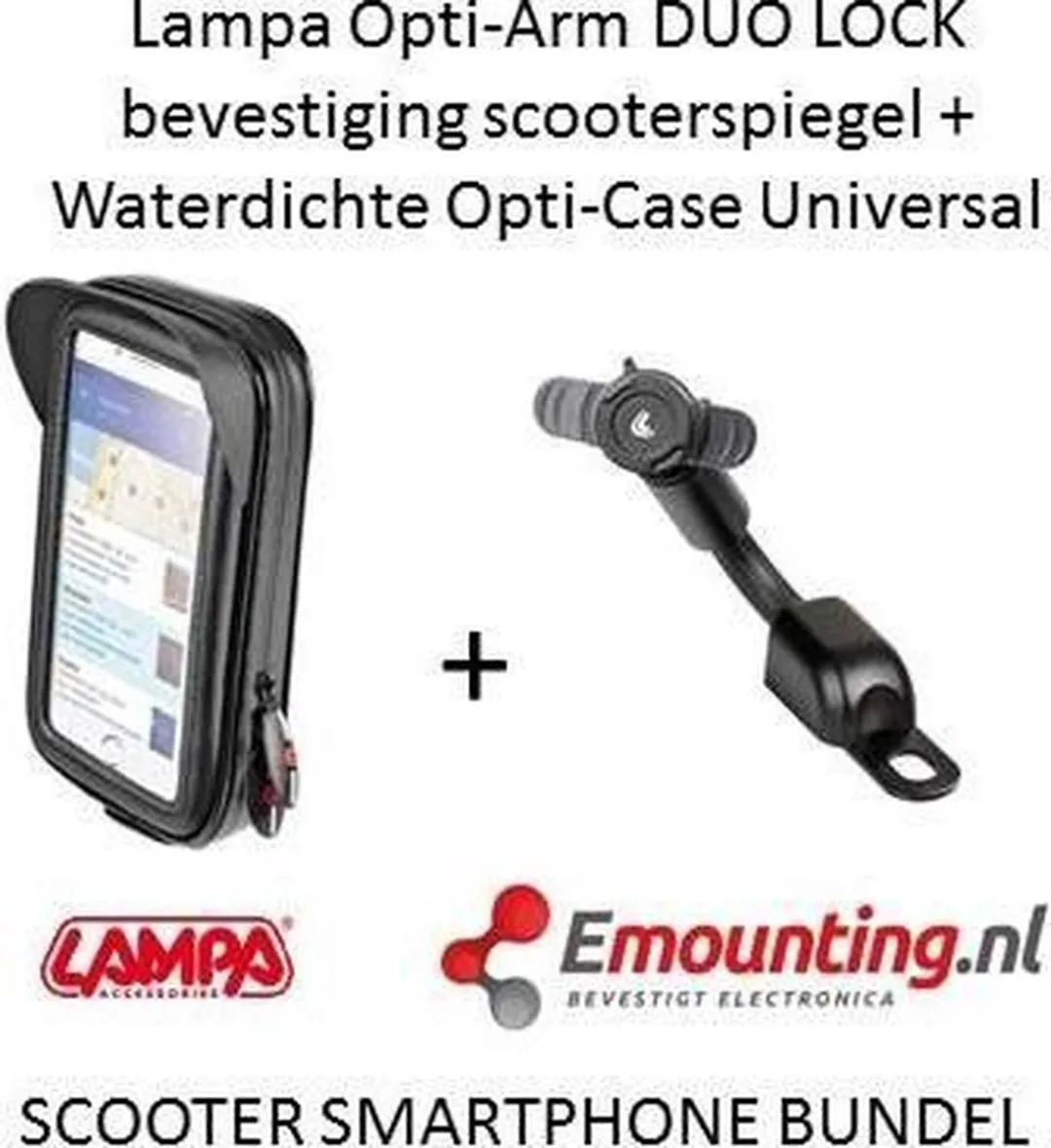 Lampa Opti-Arm Scooterspiegel Mount
