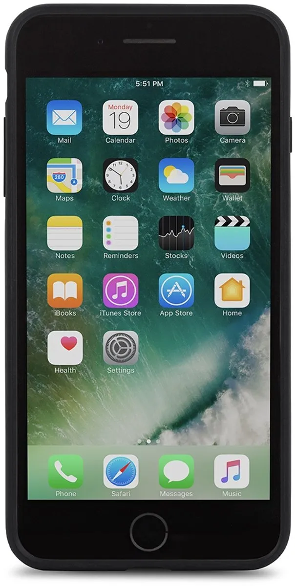 Moshi iGlaze Armour 7250880 iPhone-hoes - jet black