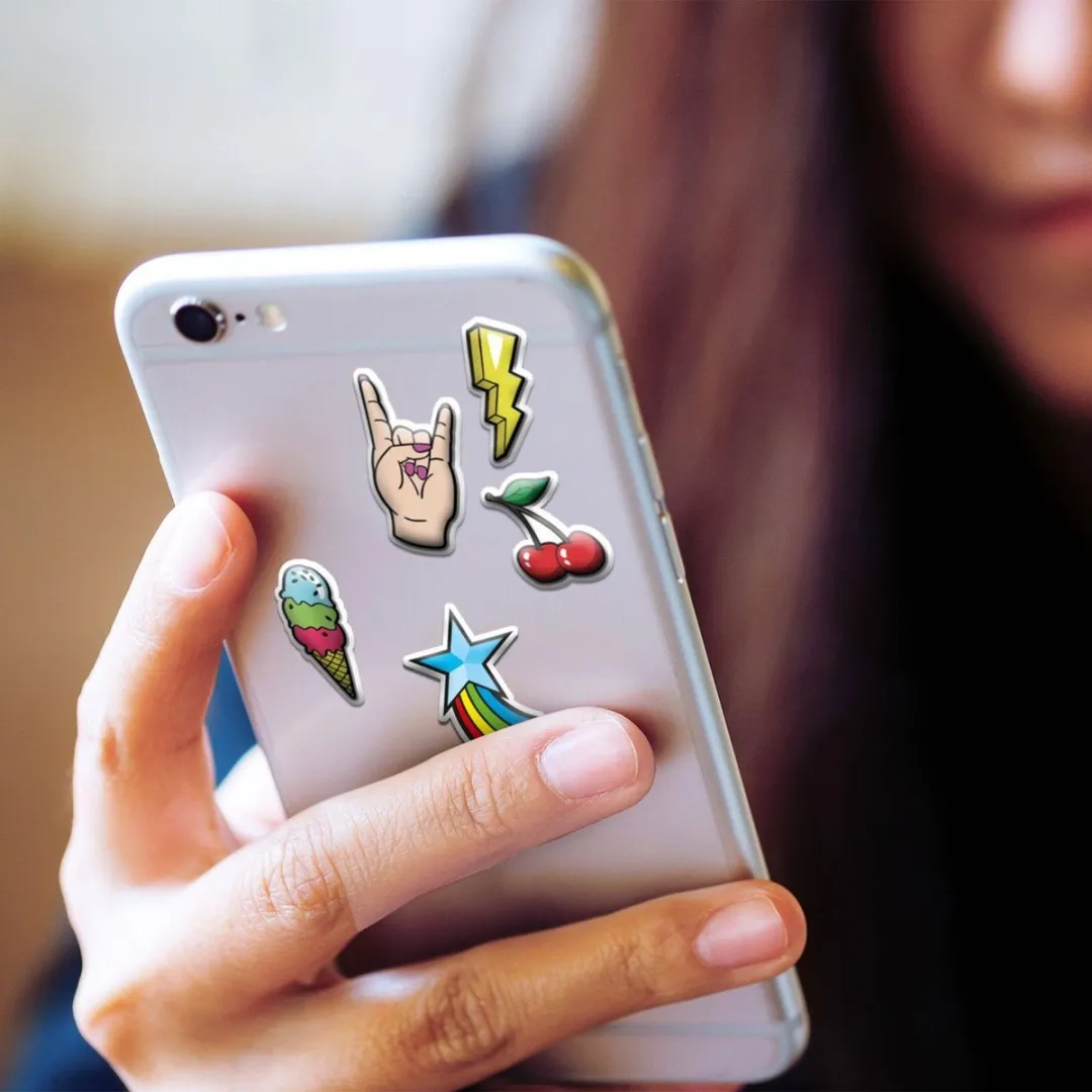 Celly 3D Stickers Meisjes - 10 Stuks - Gemengd