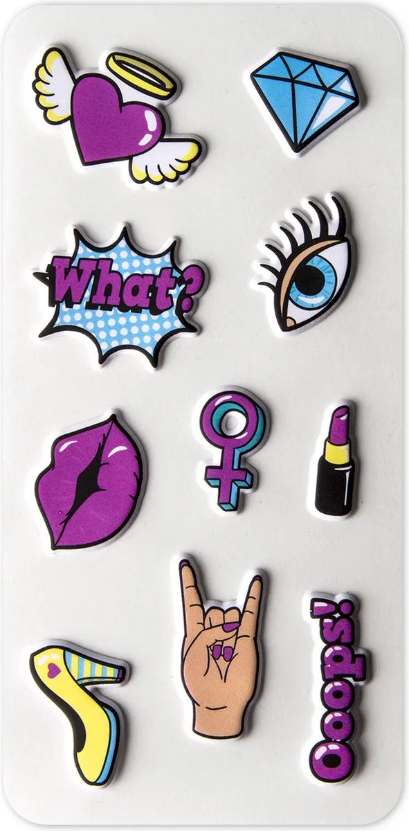 Celly 3D Stickers Meisjes
