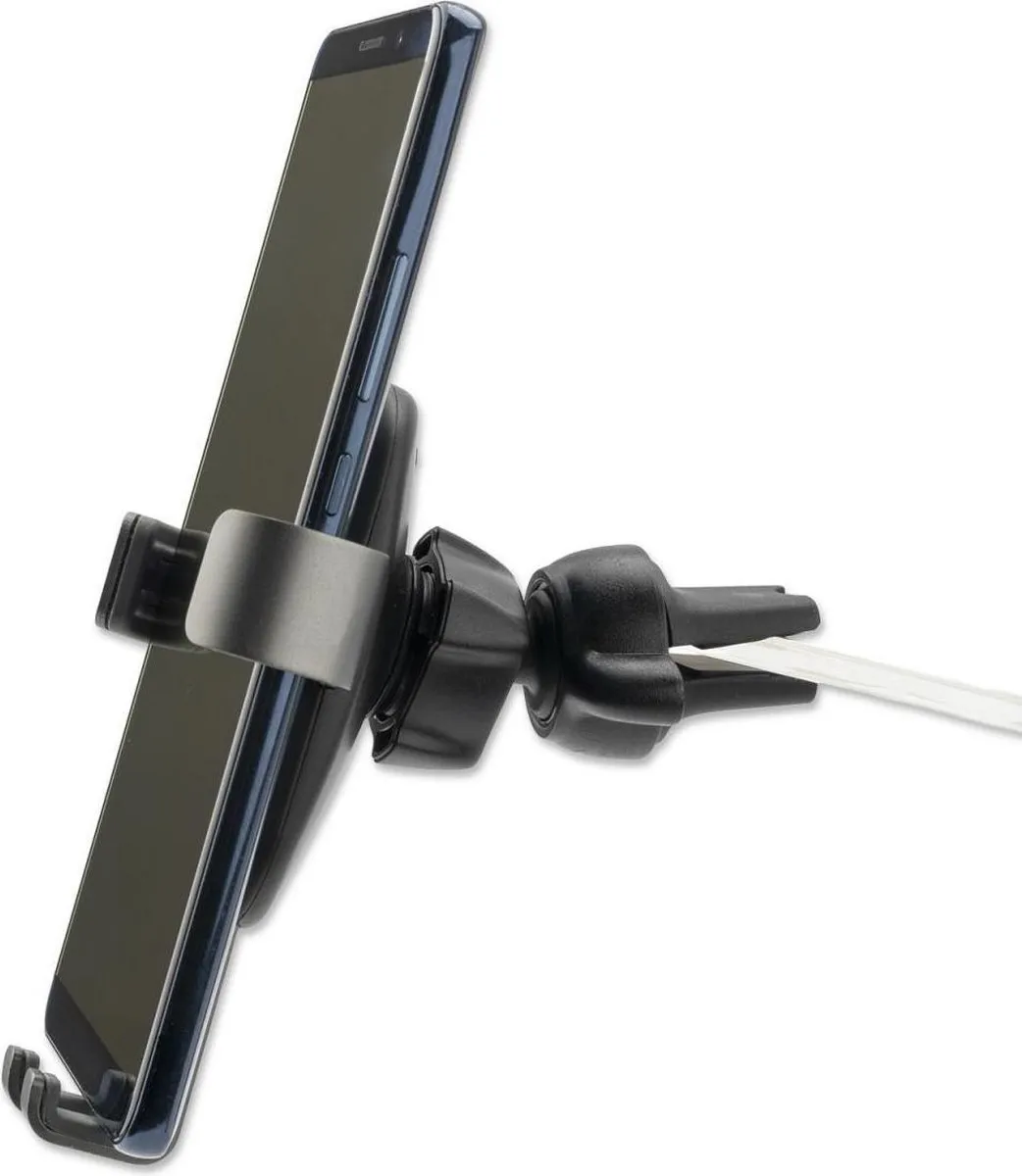 4smarts GRABBER 2.0 Ventilatierooster Auto Houder Zwart/Grijs