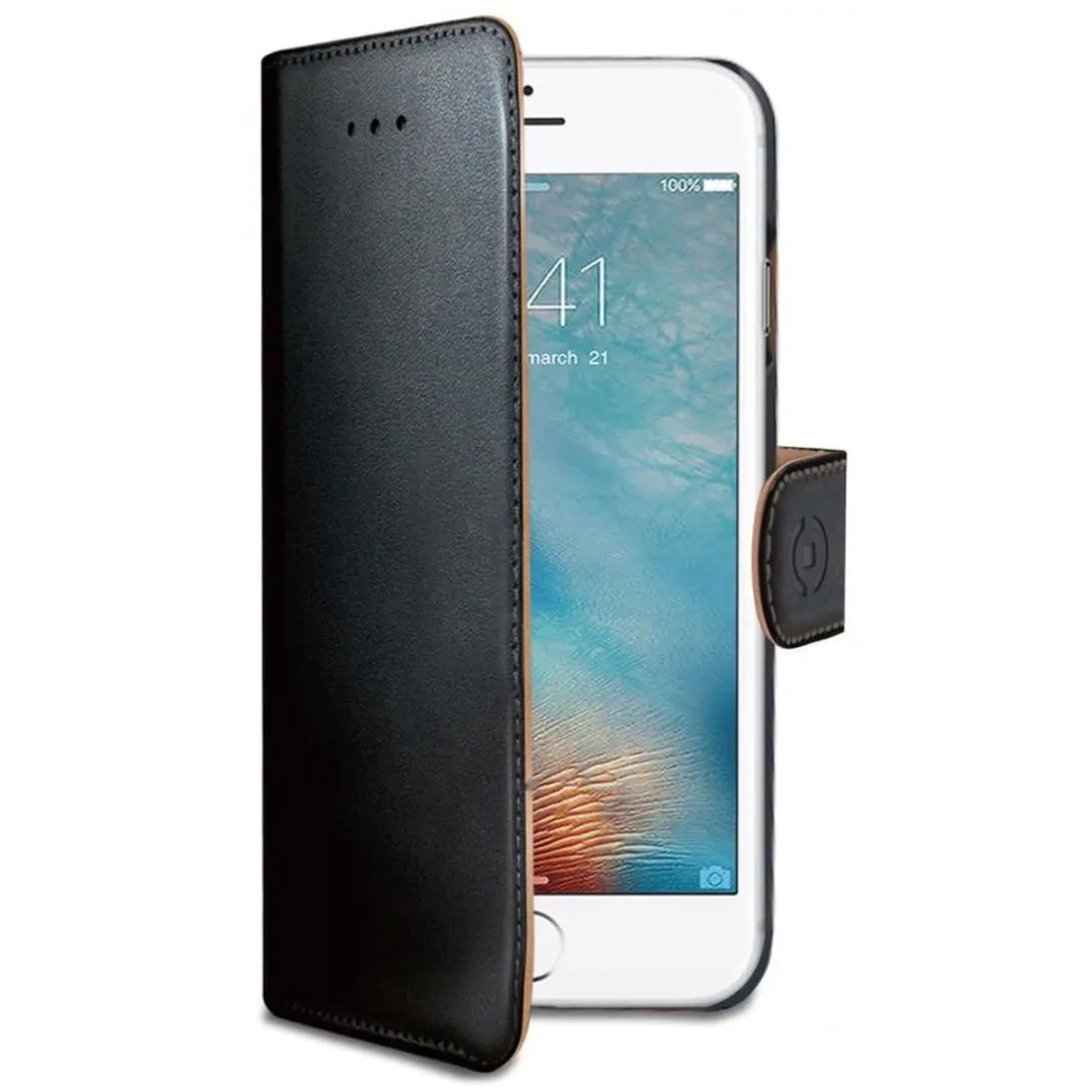 Celly Boekmodel Hoesje iPhone 7/8 - 3 Pasjes - Zwart - afbeelding 6 van 6