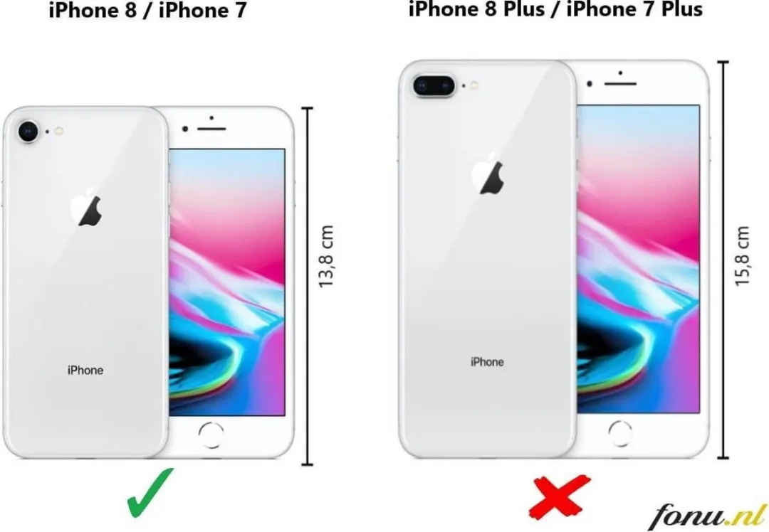 Celly Boekmodel Hoesje iPhone 7/8 - 3 Pasjes - Zwart - afbeelding 4 van 6