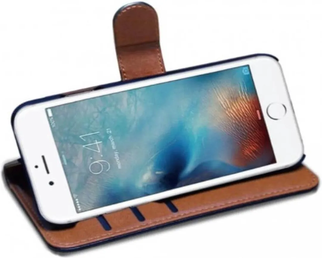 Celly Boekmodel Hoesje iPhone 7/8 - 3 Pasjes - Zwart - afbeelding 3 van 6