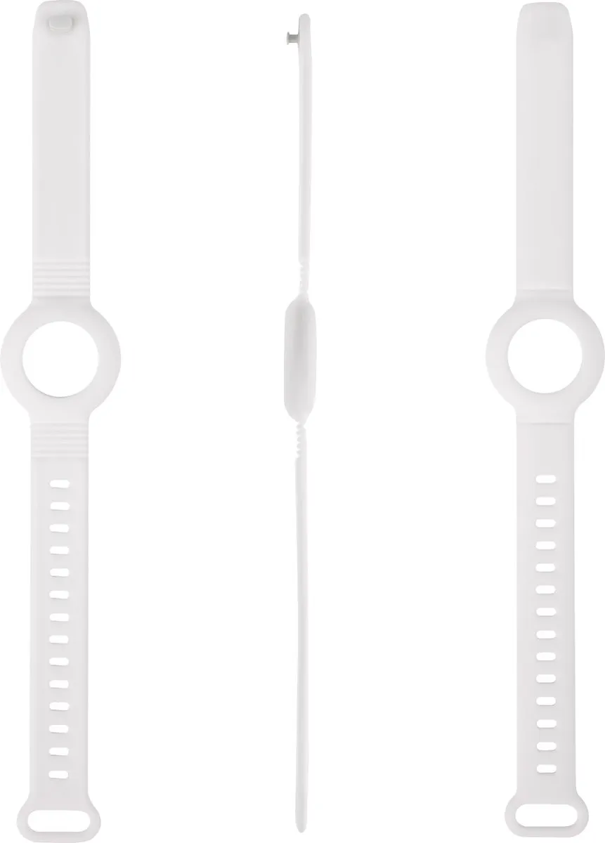 Deltaco MCASE-TAG17 Siliconen Armband - Wit