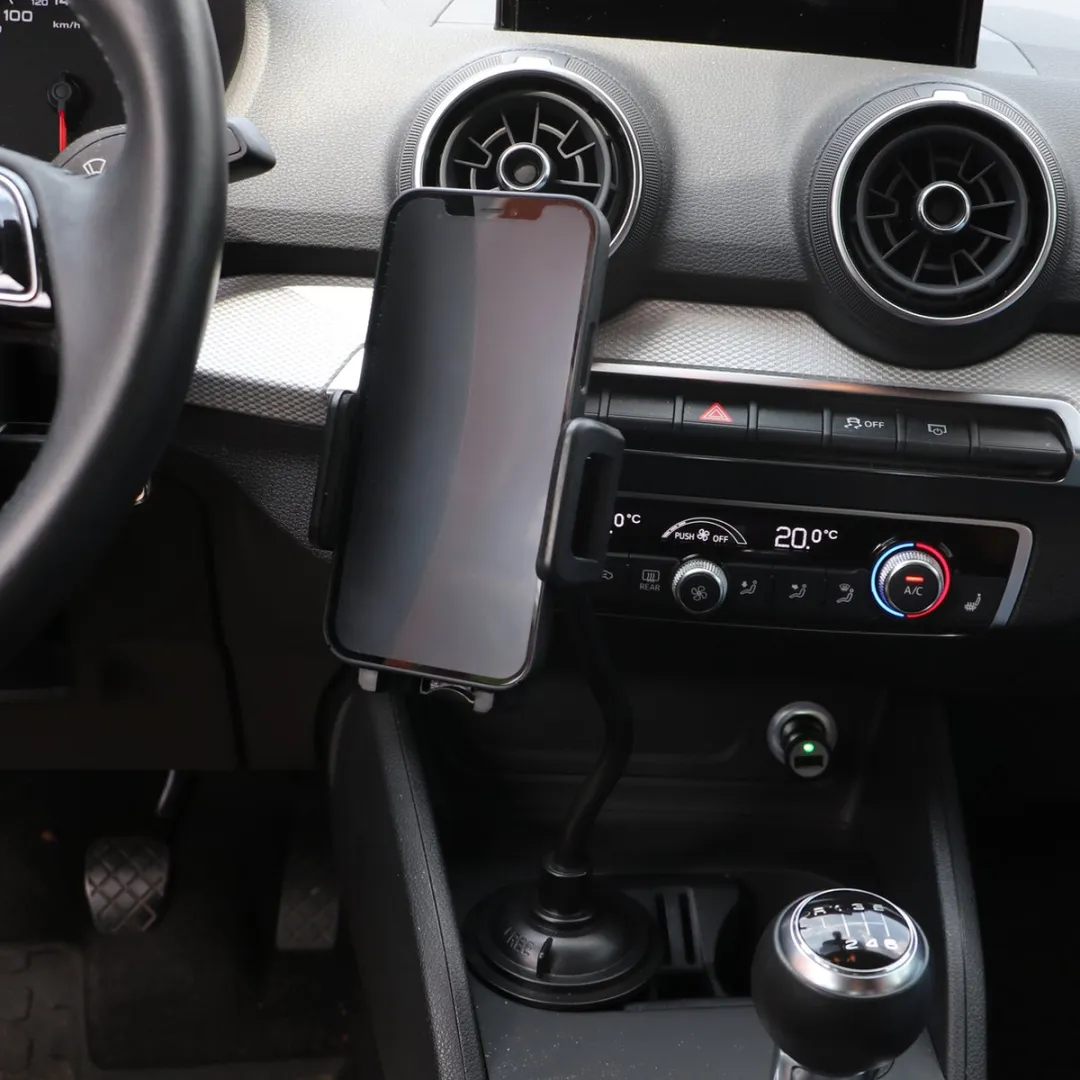 Carpoint Universele Telefoonhouder Auto - 6.5 Inch - Zwart