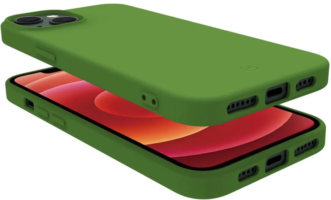 Celly Planet Siliconen Hoesje iPhone 14 - Groen - MPN 8021735197126