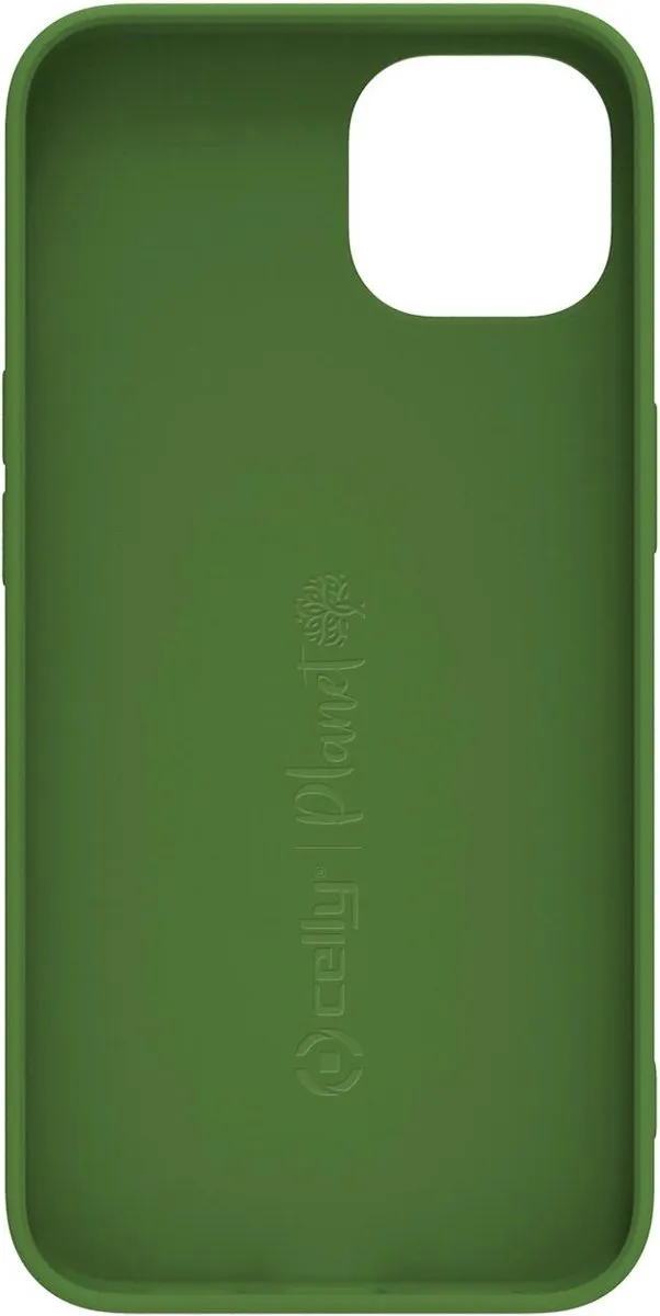 Celly Planet Siliconen Hoesje iPhone 14 - Groen - MPN 8021735197126