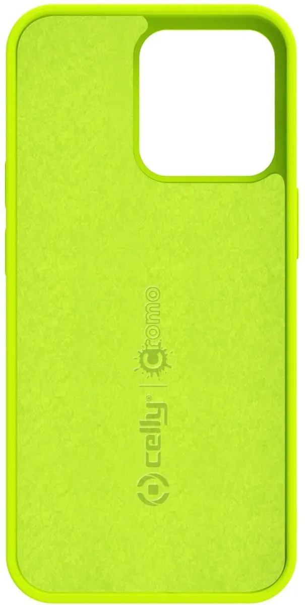 Celly Cromo Back Cover iPhone 13 Pro Max Geel - CROMO1009YLF