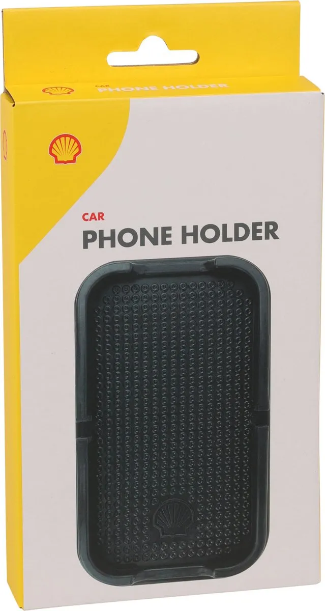 Shell Telefoonhouder Anti-Slip Mat - Zwart