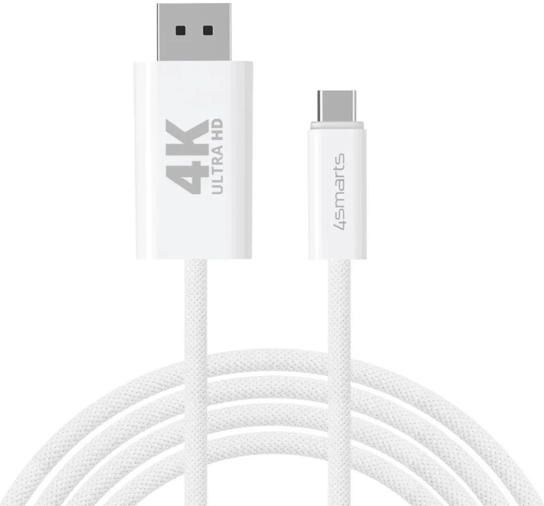 4Smarts USB-C naar DisplayPort Kabel 4K 60Hz 2m