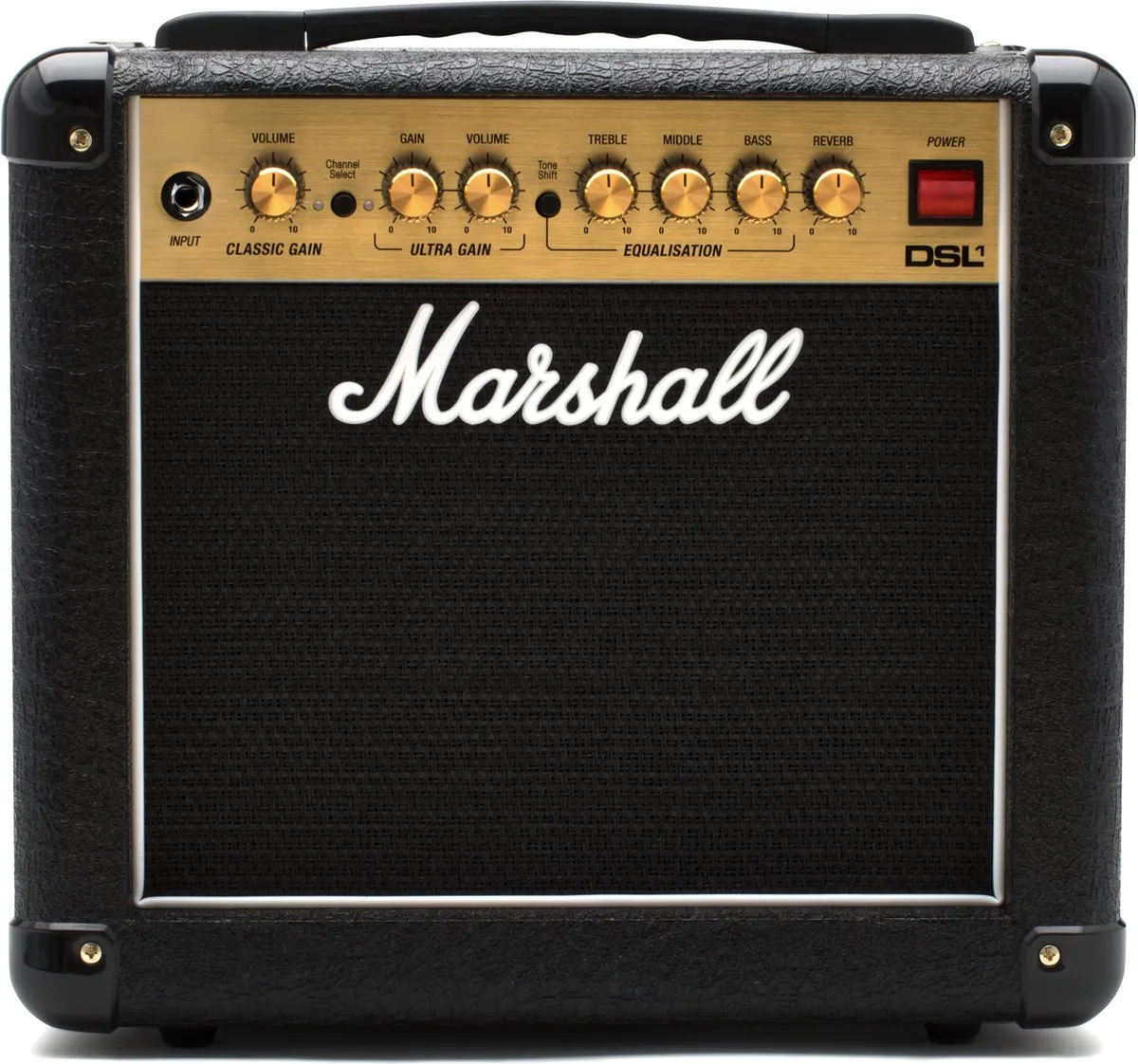 Marshall DSL1CR 2-Channel Valve Combo 1W (Black) - Buizenversterker