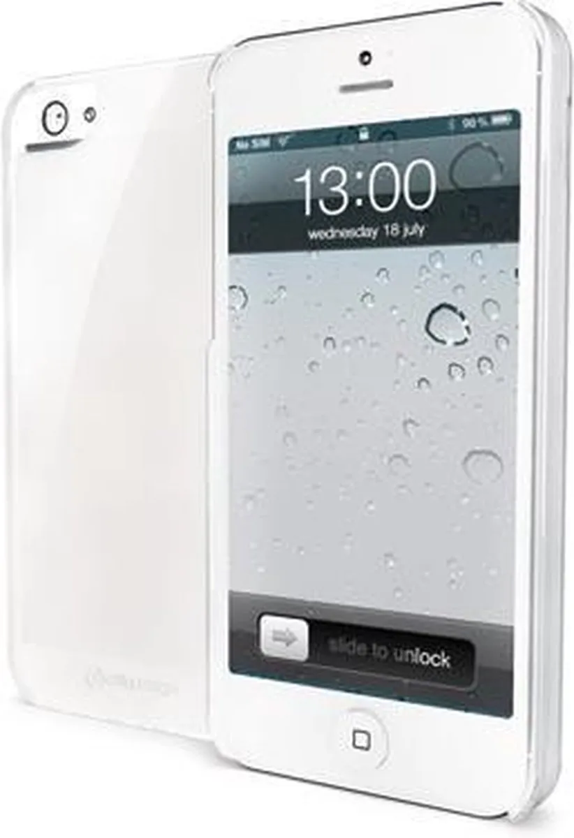 Celly Gelskin Hoesje iPhone 5/5s/SE - Zwart - CELLY_GELSKIN185BK