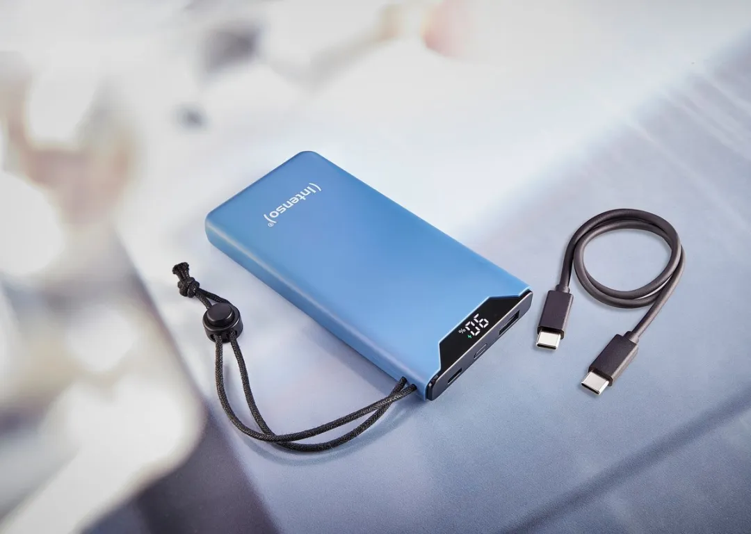 Intenso F10000 Powerbank 10.000mAh - Blauw - afbeelding 6 van 6