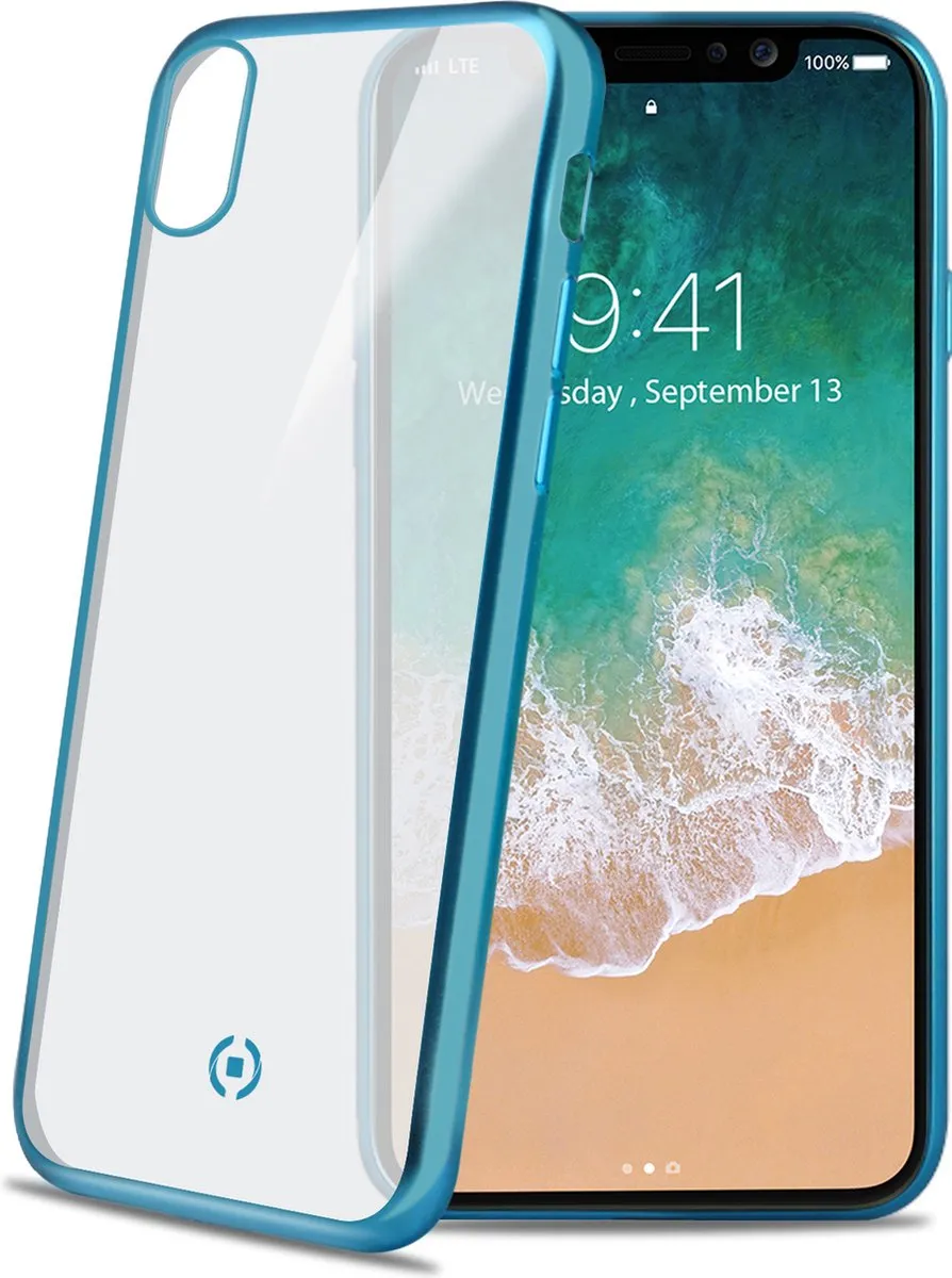 Celly Beschermhoes Laser Matt iPhone X/Xs
