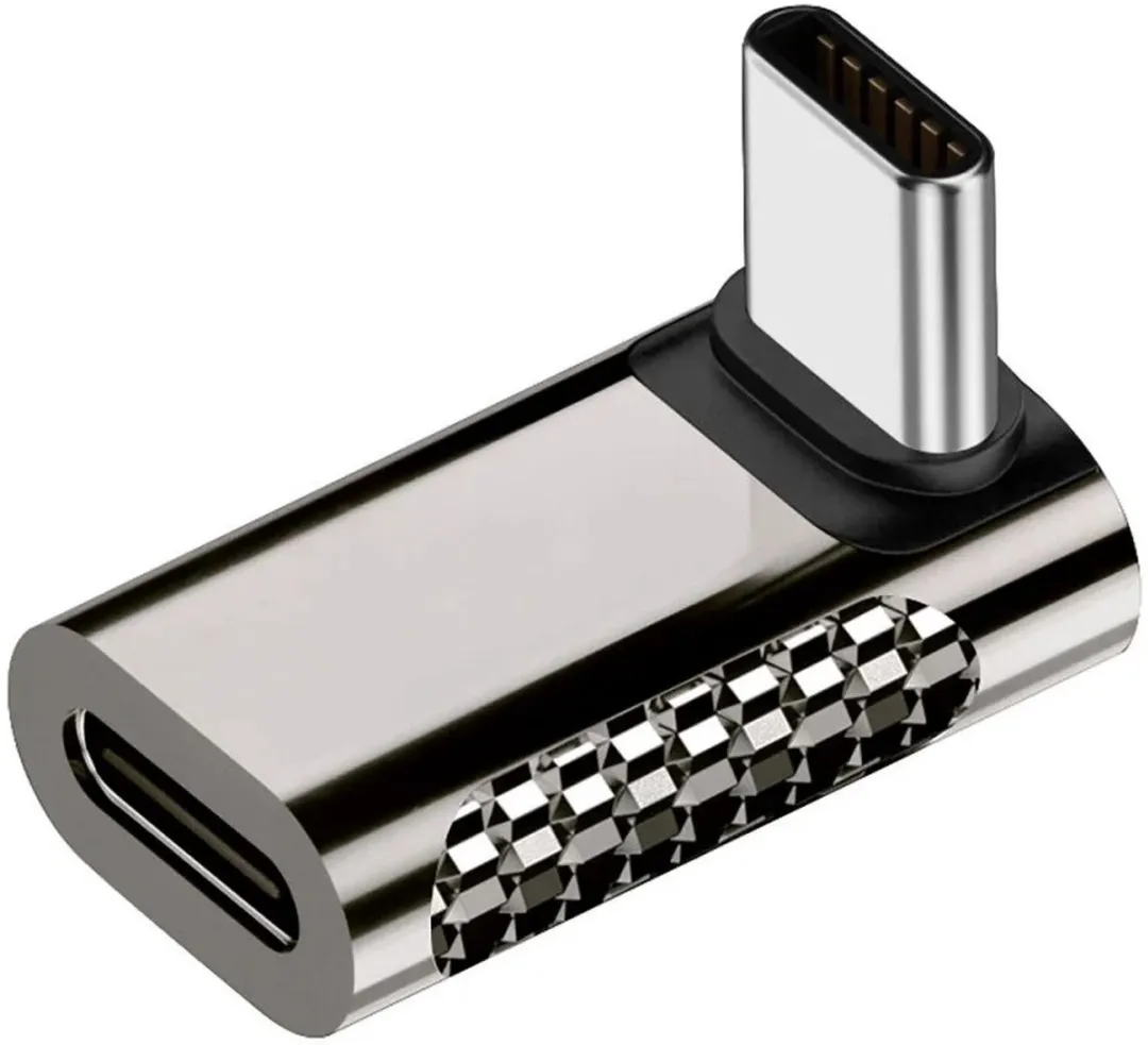 4Smarts 100W USB-C Adapter Haakse Hoek - 5A - 4 Stuks