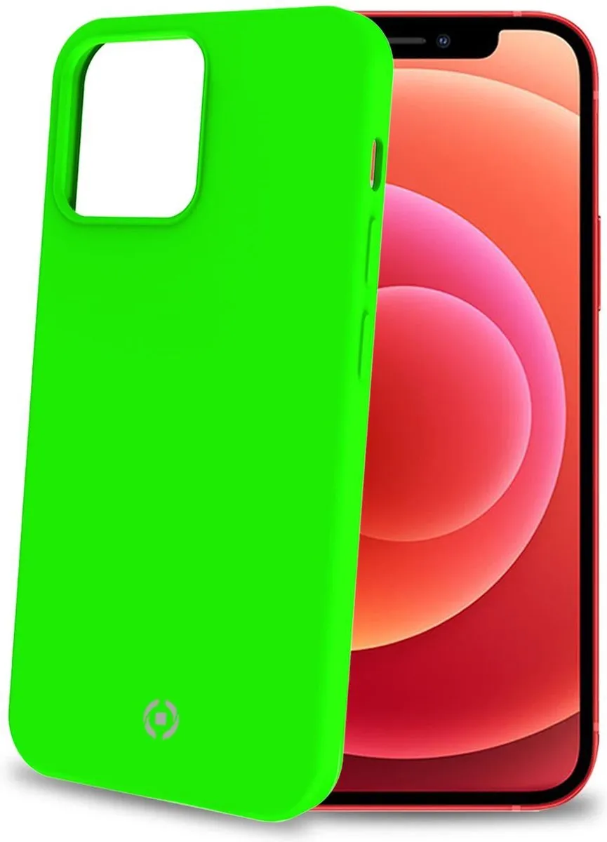 Celly Cromo Back Cover iPhone 13 - Groen - CROMO1007GNF