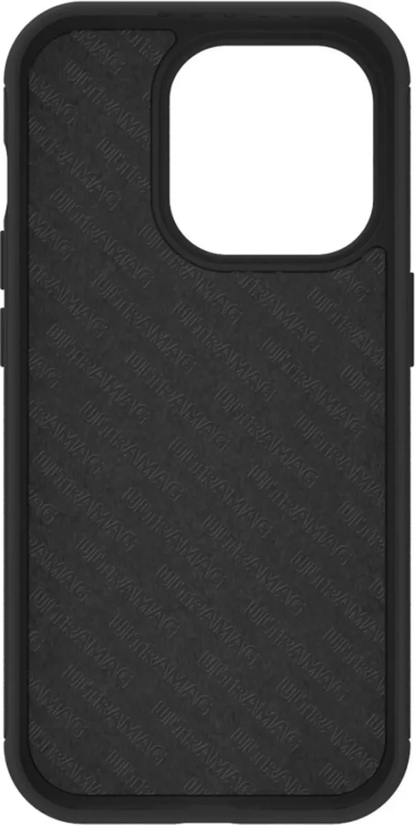 Celly Ultra Siliconen Hoesje iPhone 15 Pro Max - Zwart - 8021735205272 - afbeelding 2 van 3