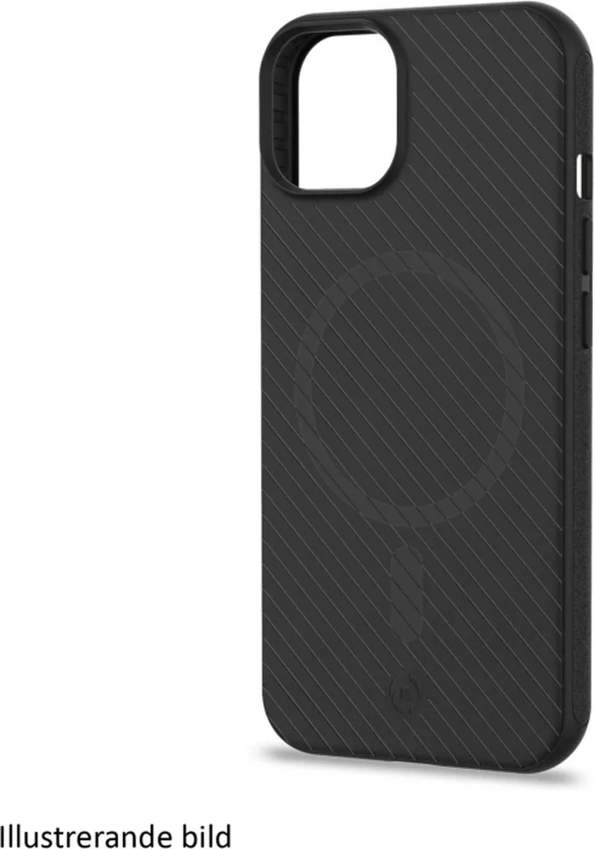 Celly Ultra Siliconen Hoesje iPhone 15 Pro Max - Zwart - 8021735205272 - afbeelding 3 van 3