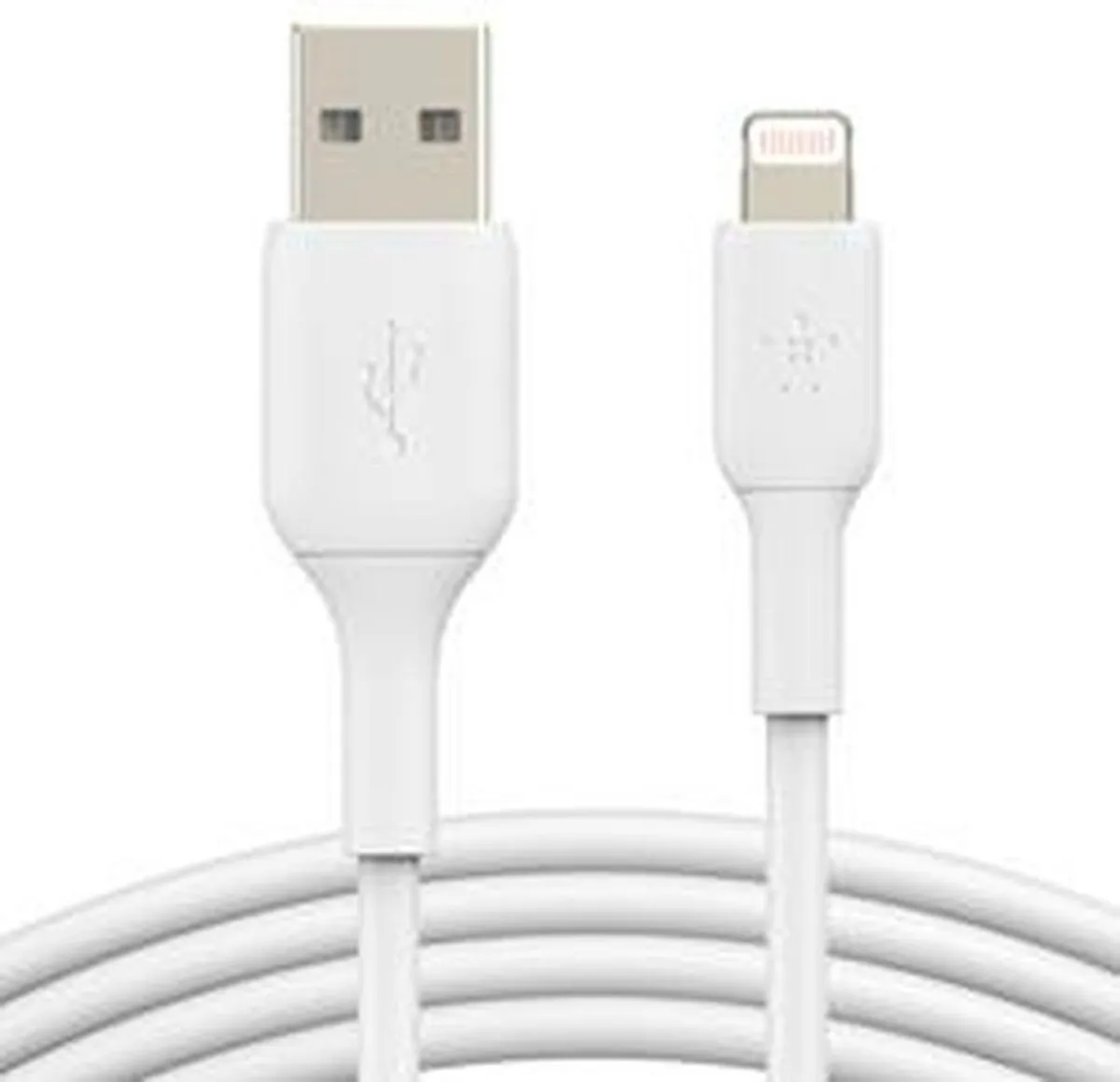 Belkin iPhone Lightning naar USB CAA001bt0MWH - 15cm - Wit