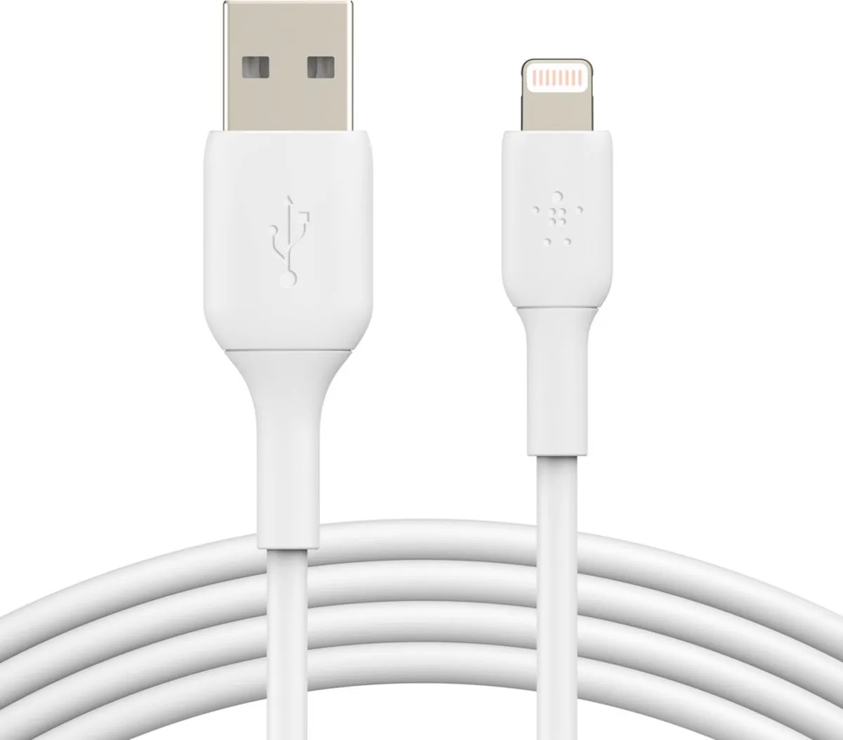 Belkin iPhone Lightning naar USB CAA001bt0MWH - 15cm - Wit