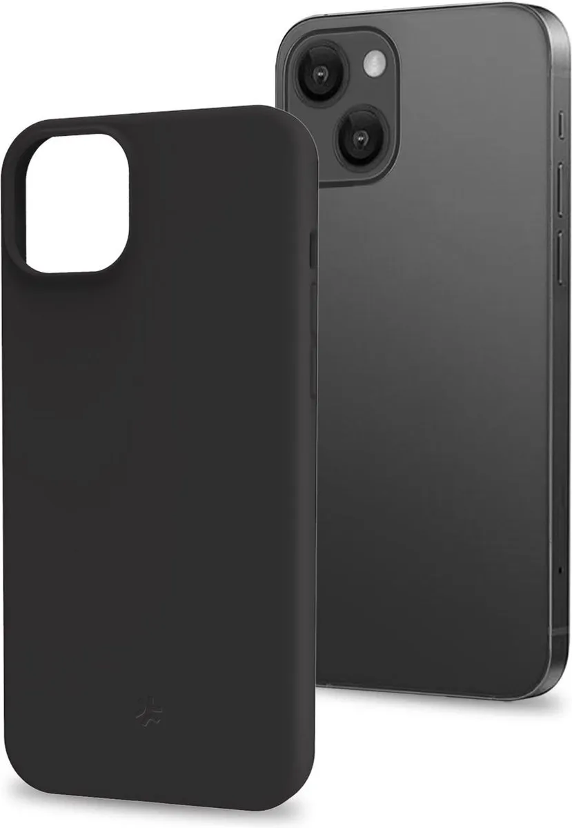 Celly Cromo Siliconen Hoesje CROMO1053BK - iPhone 15 - Zwart - afbeelding 6 van 6