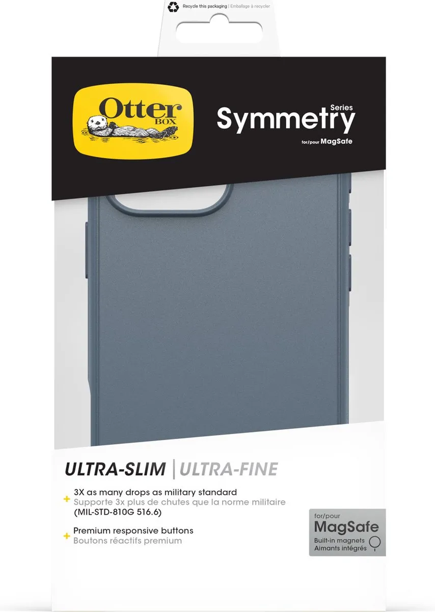 OtterBox Symmetry MagSafe Hoesje 12200 - iPhone 16 Pro Max - Blauw