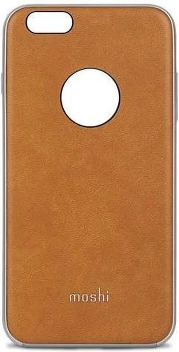 Moshi iGlaze Napa iPhone 6/6S Plus Hoesje - Caramel Beige