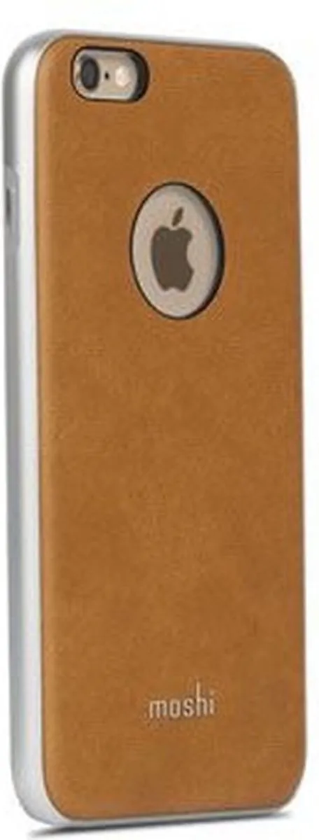Moshi iGlaze Napa iPhone 6/6S Plus Hoesje - Caramel Beige