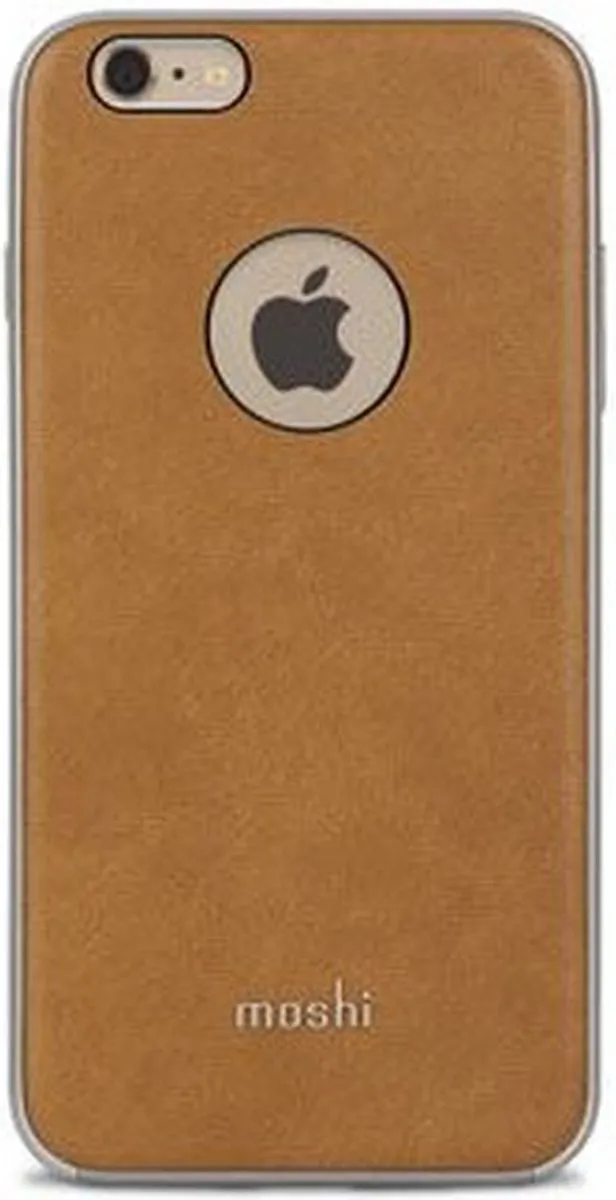 Moshi iGlaze Napa iPhone 6/6S Plus Hoesje - Caramel Beige