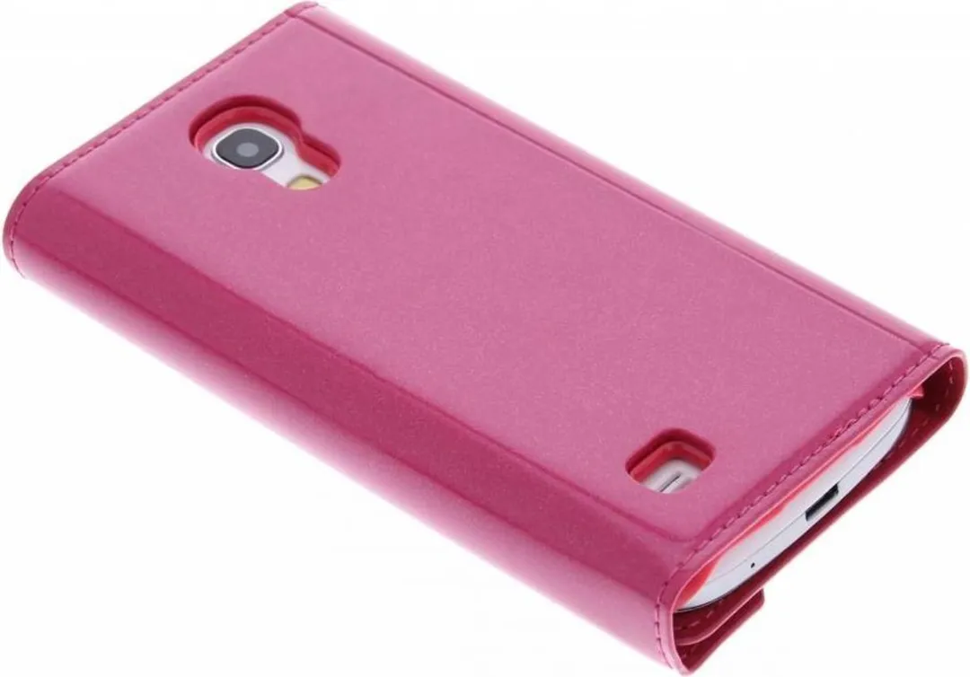 Celly Lady Wally Booktype Hoes Samsung Galaxy S4 Mini - Roze - afbeelding 2 van 6