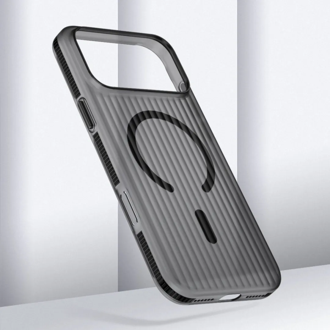 4Smarts 541641 Hoes iPhone 17 Pro - Zwart/Transparant