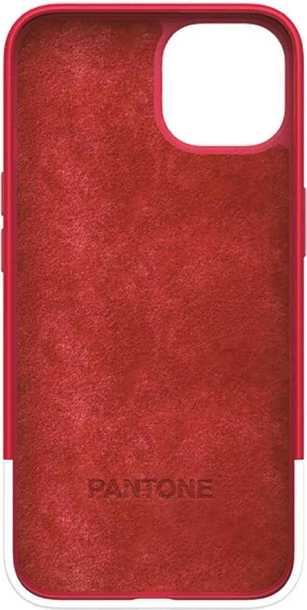 Celly Pantone Design iPhone 13 Pro Max Hoesje - Rood PT-PC1009