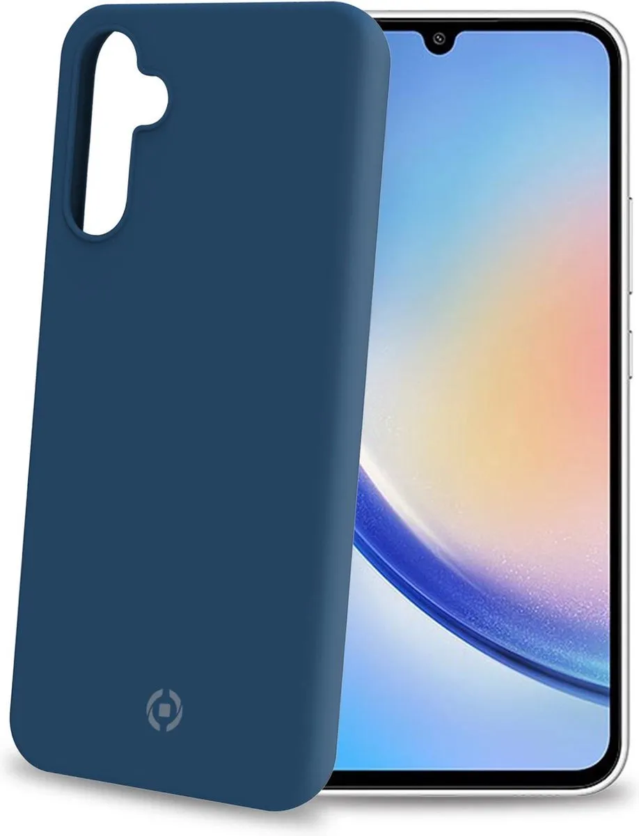 Celly Cromo Siliconen Hoesje Samsung Galaxy A34