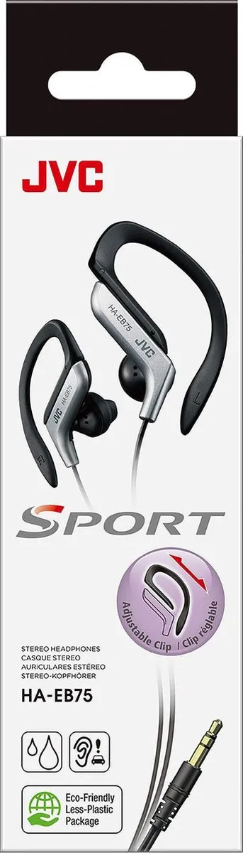 JVC HA-EB75-S In-ear Sporthoofdtelefoon - Zilver
