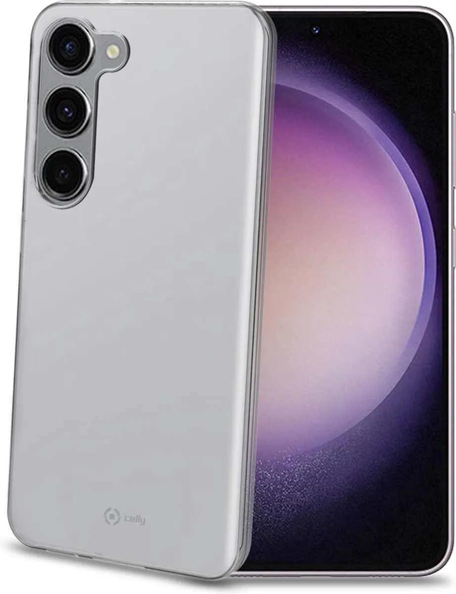 Celly Gelskin Siliconen Hoesje S23 - Transparant - MPN 8021735200468