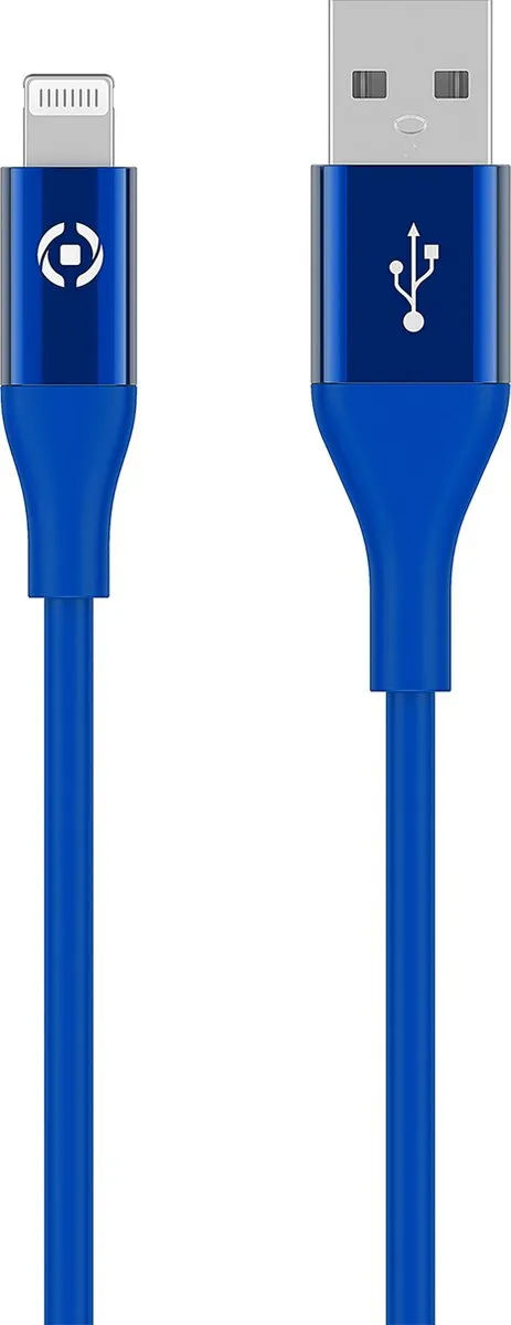 Celly USB-Lightning Kabel 1m - Blauw