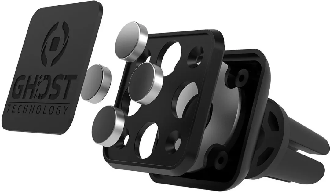 Celly Ghost Vent Magnetische Telefoonhouder - Zwart