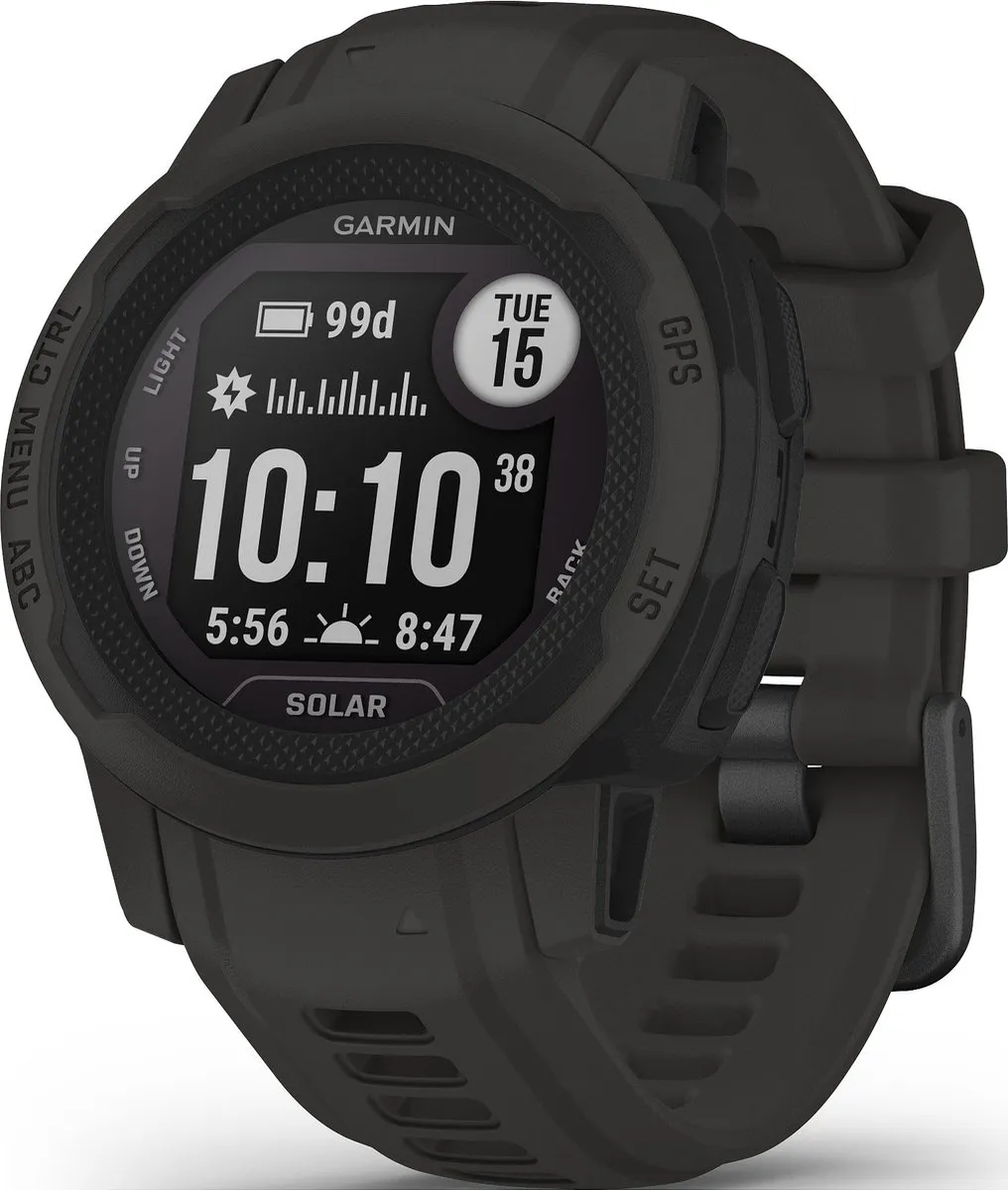 Garmin Instinct 2S Solar Smartwatch 40mm - Graphite - afbeelding 6 van 6